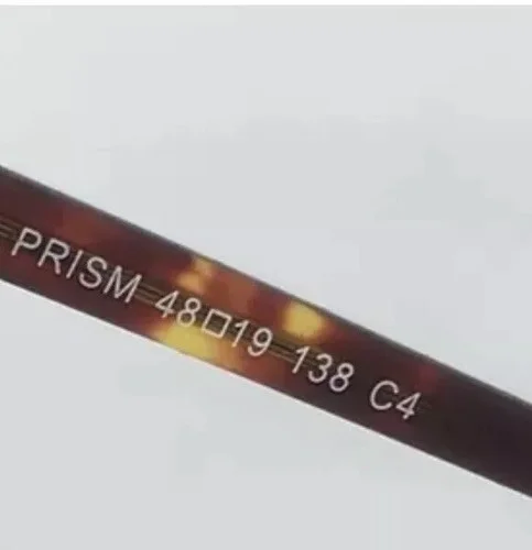 Eyebuydirect Prism 48-19-138 C4 Warm Tortoise Acetate Eyeglasses FRAMES ONLY 3