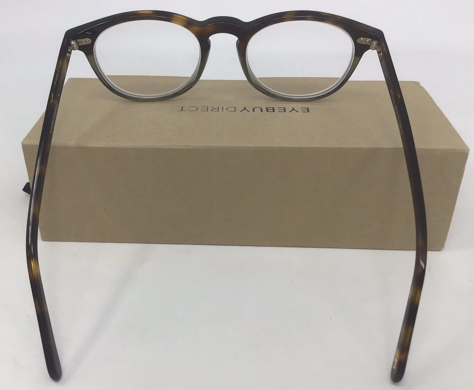 Eyebuydirect Prism 48-19-138 C7 Cafe Glace Acetate Eyeglasses FRAMES ONLY A110 4