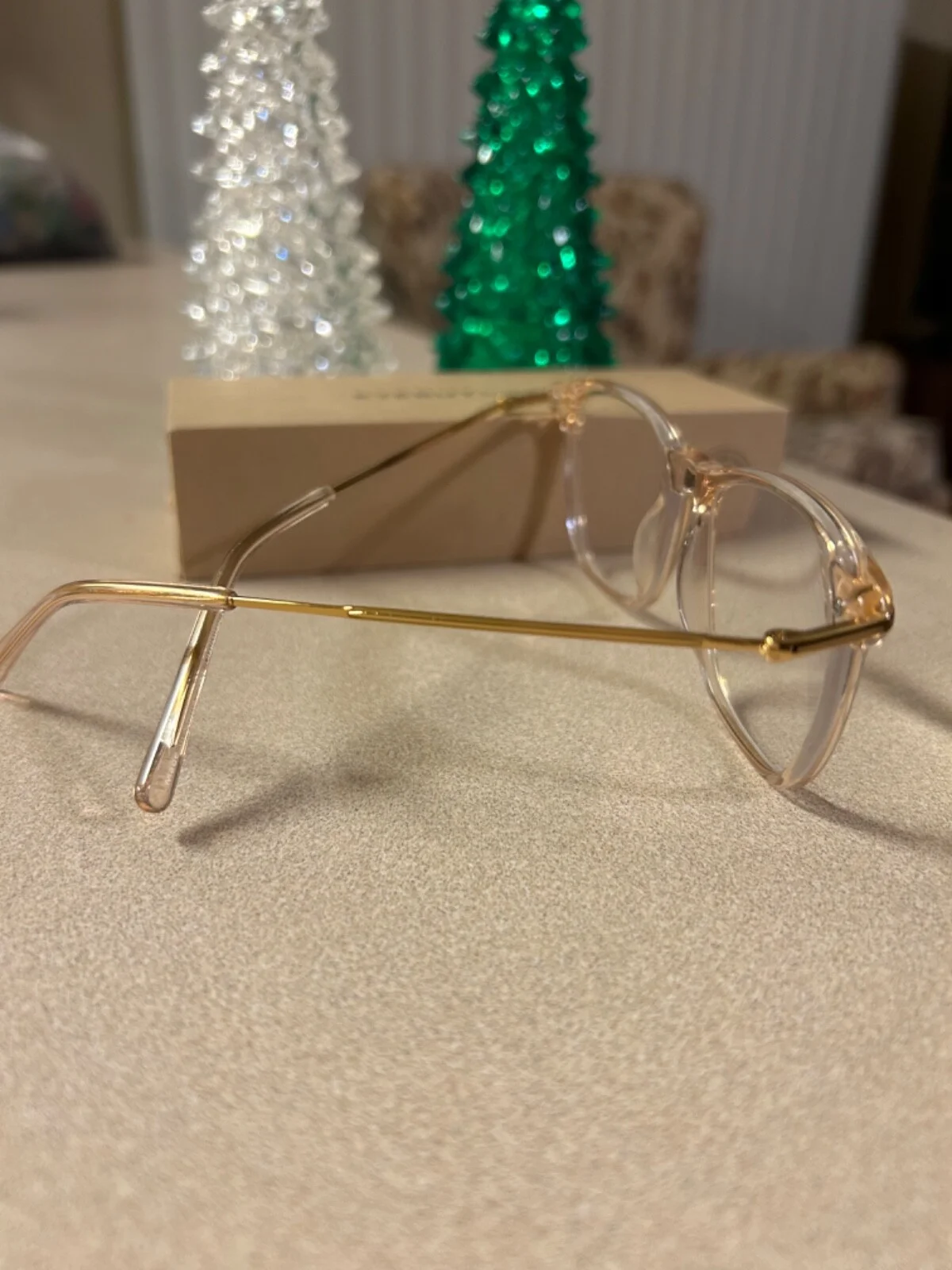 Eyebuydirect Sebastian 52-17-145 C3 Rose Gold Acetate Eyeglasses FRAMES eyewear 4