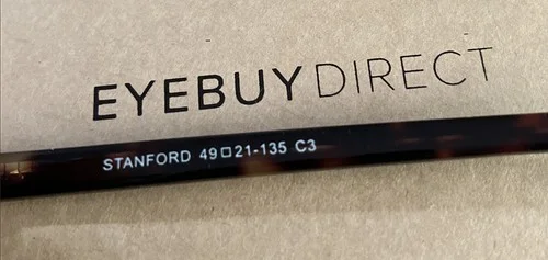 Eyebuydirect Stanford 49-21-135 C3 Round Tortoise Eyeglasses FRAMES ONLY 3