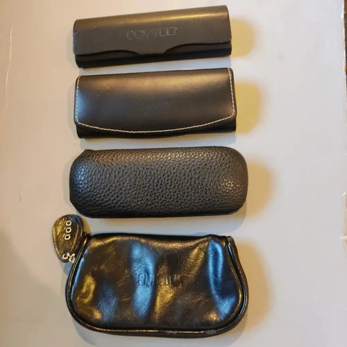 Eyeglasess case lot olivers peoples ,lunor