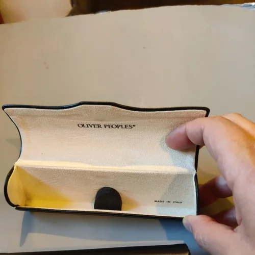 Eyeglasess case lot olivers peoples ,lunor 3