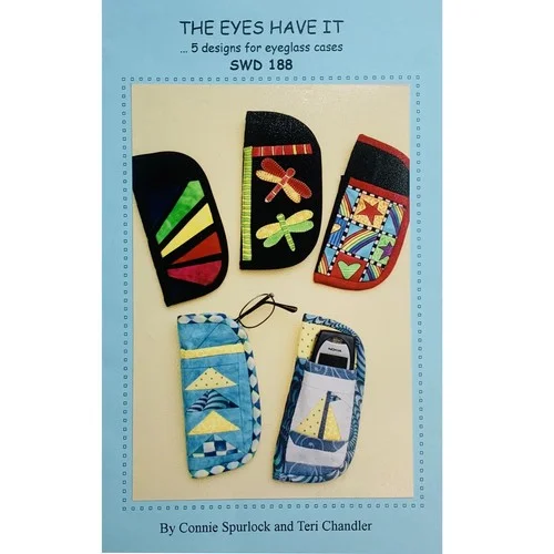 Eyeglass Case Glasses Case Pattern The Eyes Have It by Sew Wonderful 5 Designs