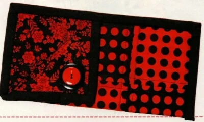 Eyeglass Case Quilt Pattern Pieced CM 2