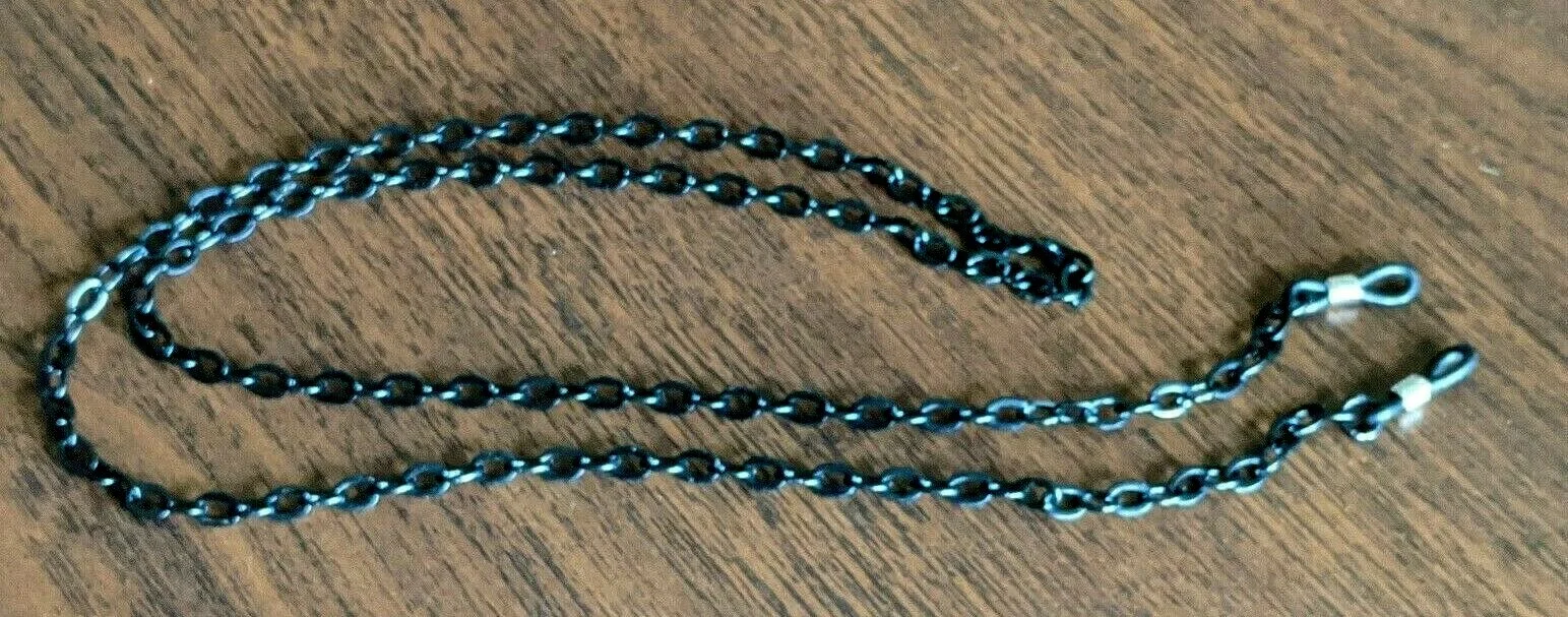 EYEGLASS CHAIN, BLACK LIGHT WEIGHT 26 2