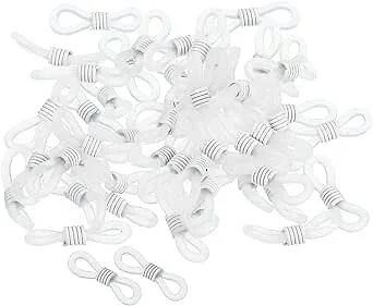 Eyeglass Chain Connector, Adjustable Anti Slip Silicone Rubber Strap Holder
