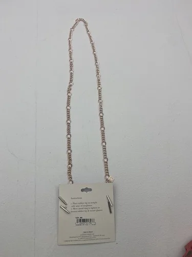 Eyeglass Chain Corinne McCormick Rose Gold Tone 2