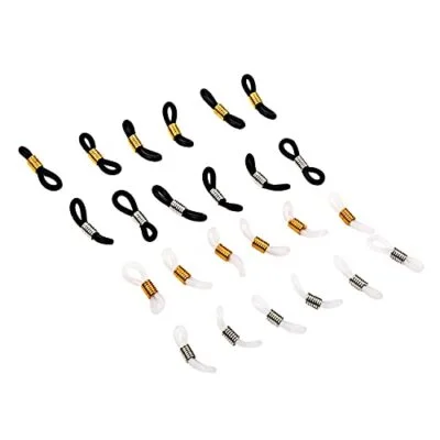 Eyeglass Chain Ends Adjustable Rubber Ends Connectors Antislip Strap Holder Chai