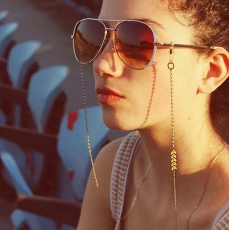 Eyeglass Chain Sunglasses Arrow Glasses Chain Holder Eyewear Rope Necklace F 2
