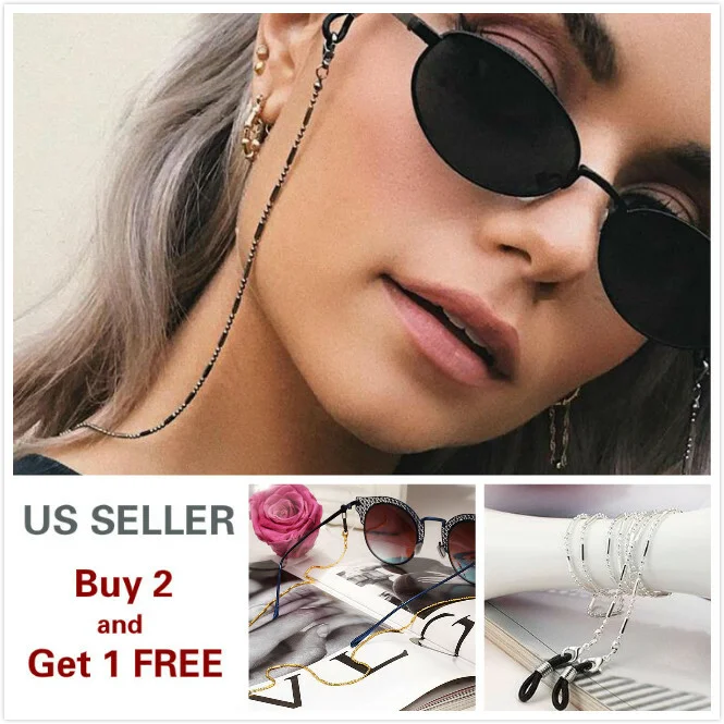 Eyeglass Chain Sunglasses Read Glasses Chain Holder Eyewear Rope Necklace