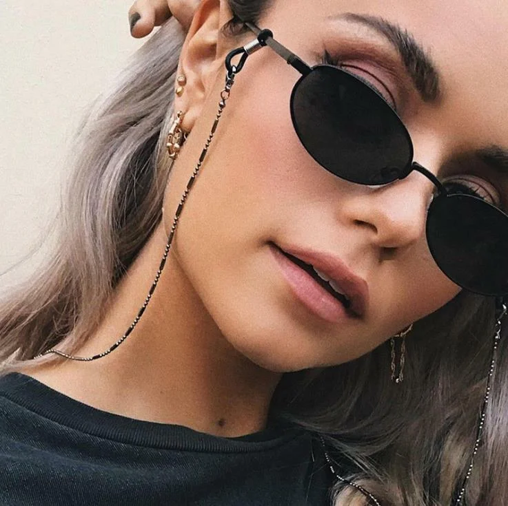 Eyeglass Chain Sunglasses Read Glasses Chain Holder Eyewear Rope Necklace 2