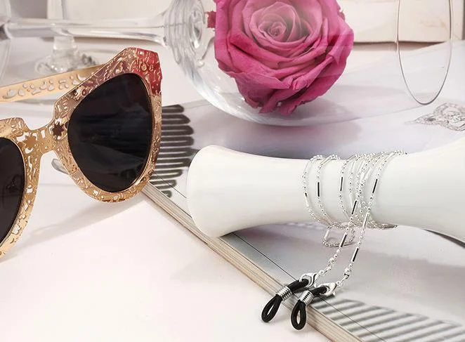Eyeglass Chain Sunglasses Read Glasses Chain Holder Eyewear Rope Necklace 3