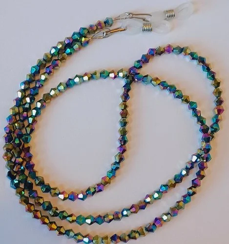 Eyeglass Chain Sunglasses Read Glasses Pearl Chain Holder Necklace Cord Supplies 2