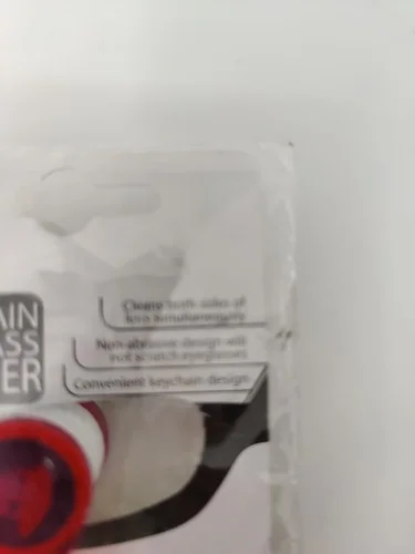 Eyeglass Cleaner Red Keychain 4