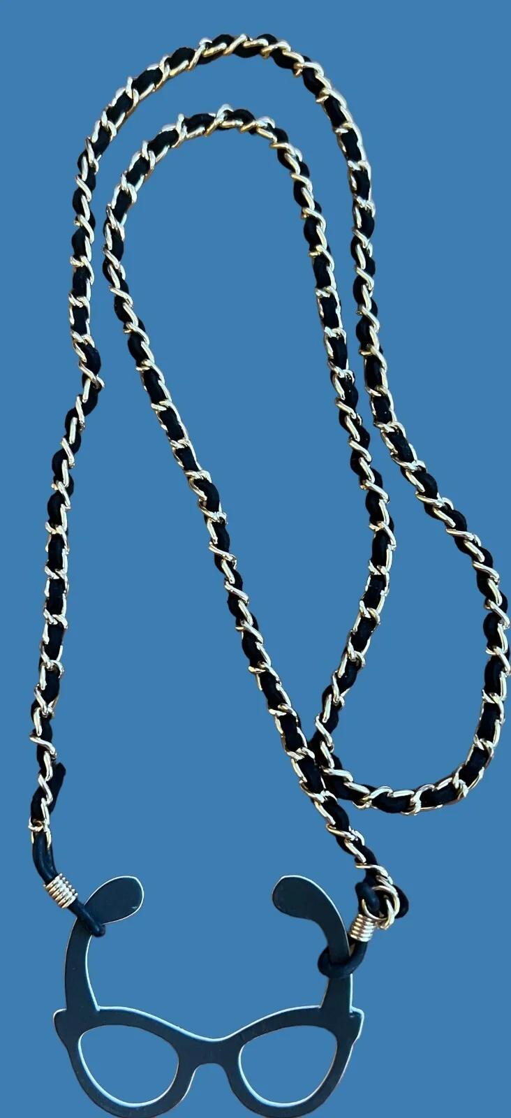 Eyeglass Face Mask Sunglasses Holder with Necklace Chain to Wear as a Necklace 2