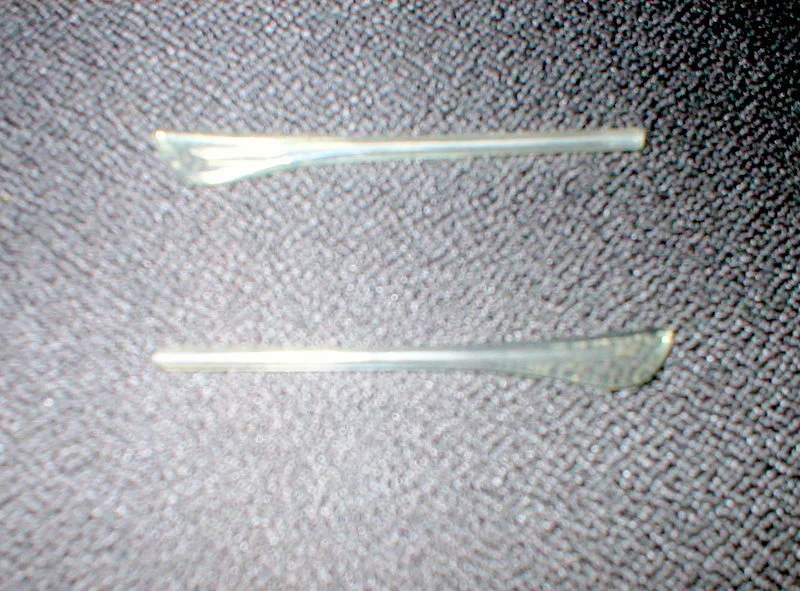 EYEGLASS FINE WIRE FRAME REPLACEMENT CLEAR TEMPLE TIP EAR COVERS