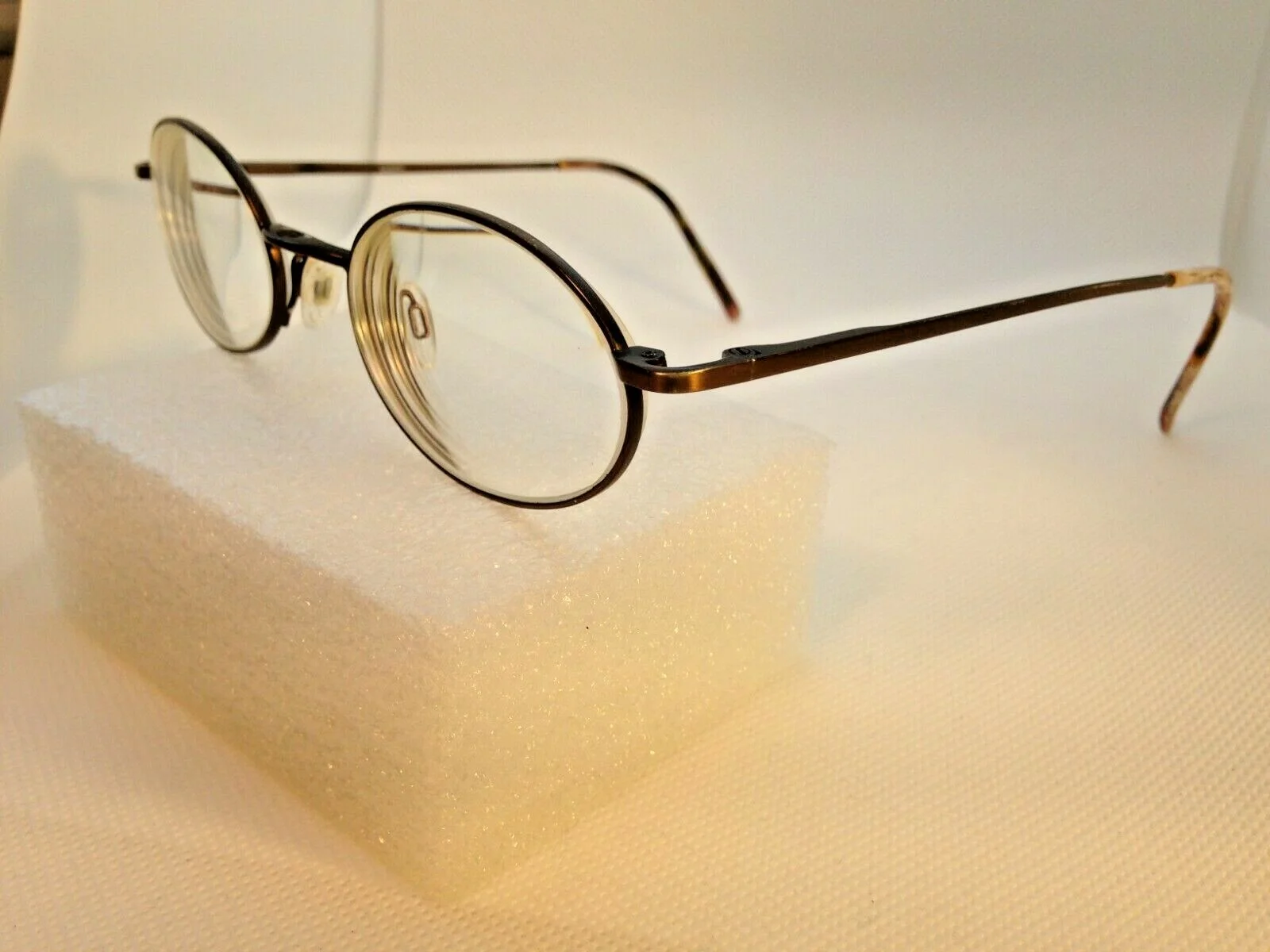 Eyeglass Frame Sunlites Antique Bronze Full Rim 48-20-140mm