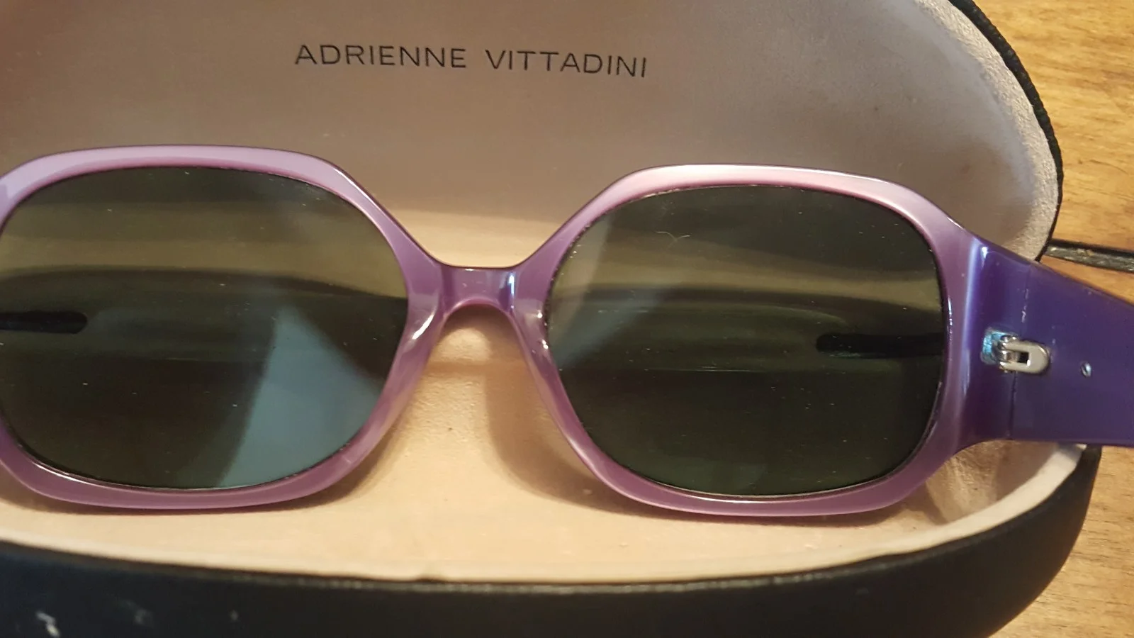 Eyeglass Frames Adrienne Vittadini AV50508 Purple w/Case China Designer Glasses 2