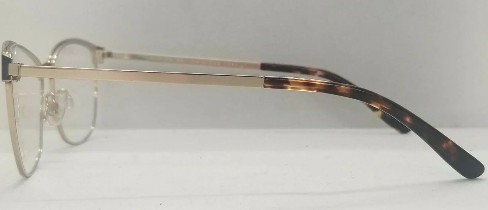 EYEGLASS FRAMES INFACE DANISH OPTICS IF8448-9031 BLUE/SOFT GOLD METAL 53-14-135 4