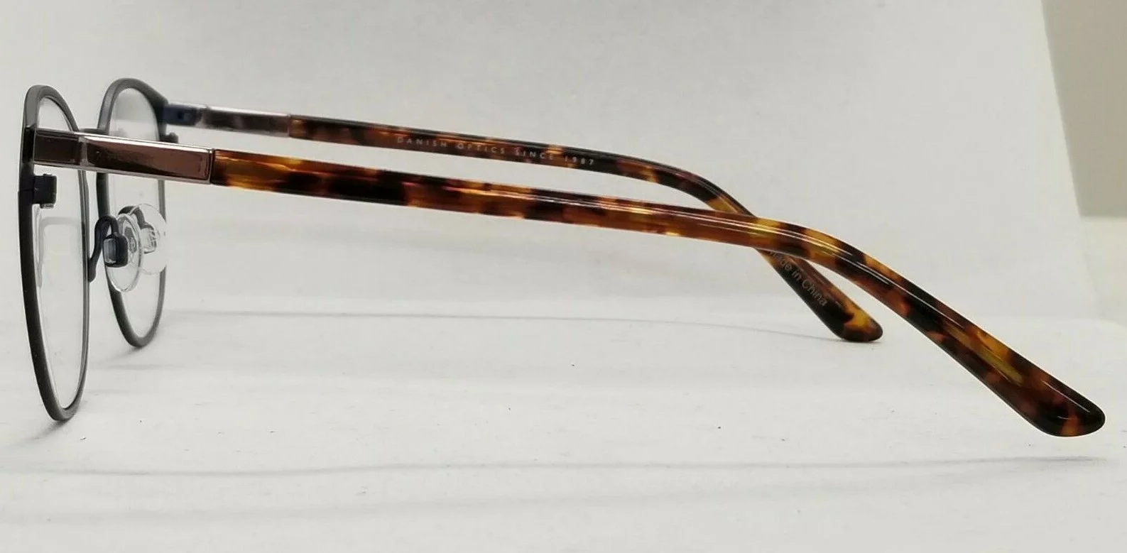EYEGLASS FRAMES INFACE DANISH OPTICS IF8455-9031 NAVY/TORTOISE METAL 51-21-140 3