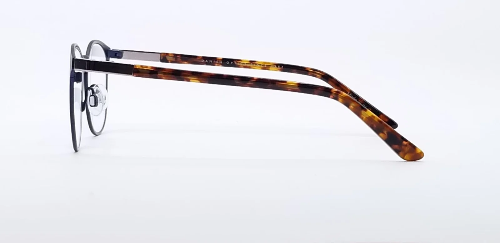 EYEGLASS FRAMES INFACE DANISH OPTICS IF8457-9031 NAVY / TORTOISE METAL 46-18-135 3