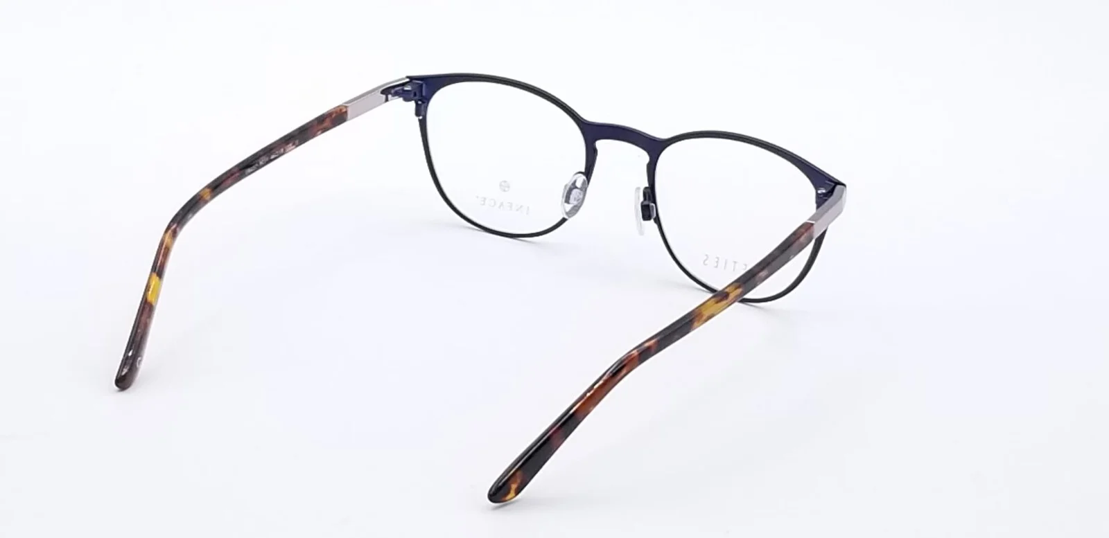 EYEGLASS FRAMES INFACE DANISH OPTICS IF8457-9031 NAVY / TORTOISE METAL 46-18-135 4
