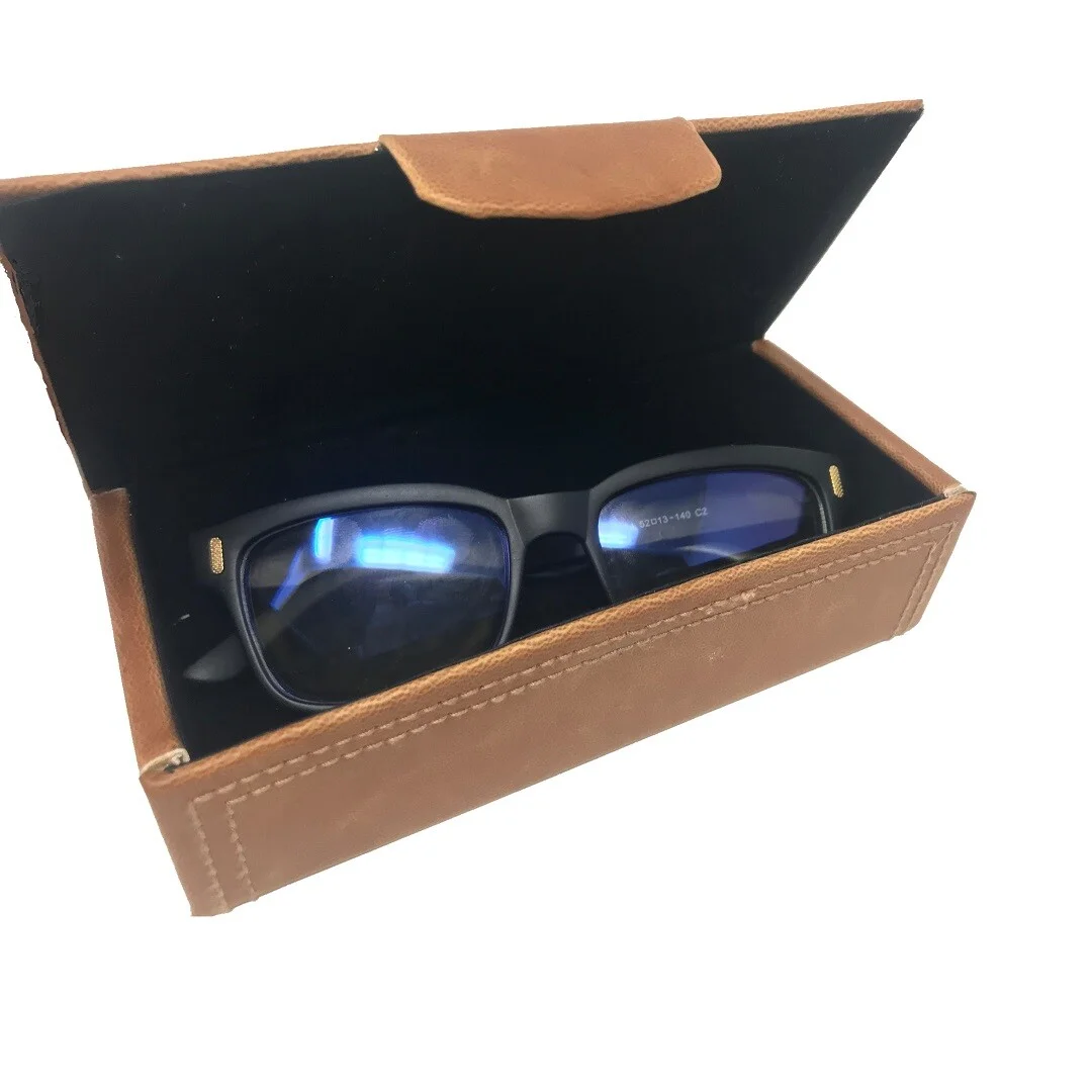Eyeglass Hard Case Reading Computer Gaming Glasses Box Eyewear Protector 3