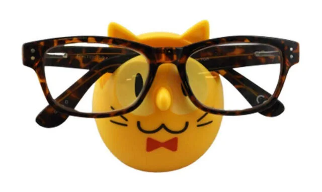 Eyeglass Holder Glasses Sunglasses Stand Display Rack Smartphone Holder Cat 4