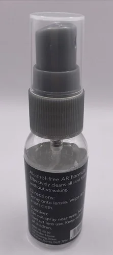 Eyeglass Lens Cleaner Spray 1oz alcohol free no streak Clear View new 2