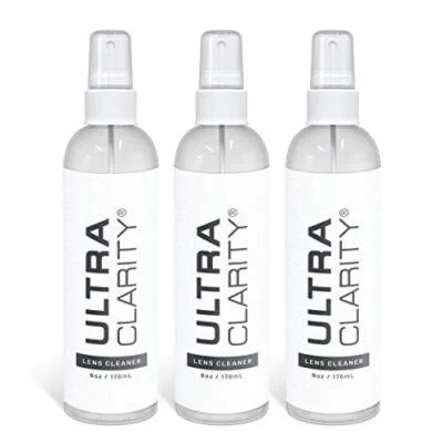 Eyeglass Lens Cleaner Spray Kit Plant Based And Usa Made 6 Ounces + 3 Cloths Str