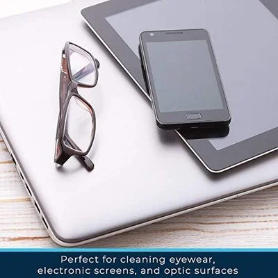 Eyeglass Lens Cleaner Spray Kit Plant Based And Usa Made 6 Ounces + 3 Cloths Str 4