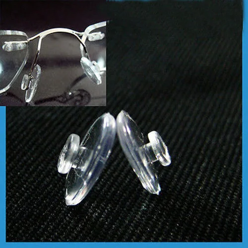 Eyeglass Nose Pads PUSH ON - Slide on High Quality Soft Silicone Glasses 3