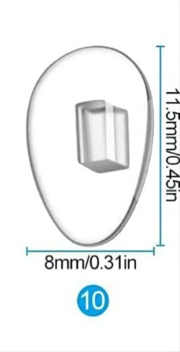 Eyeglass Nose Pads, Soft PVC, 15 Styles, Repair Glasses Sunglasses, US Shipping 4