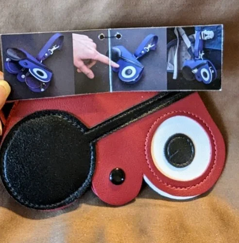 Eyeglass Pirate Glasses Protector Case Cover w/Strap Sunglasses Soft CUTE NWT 3