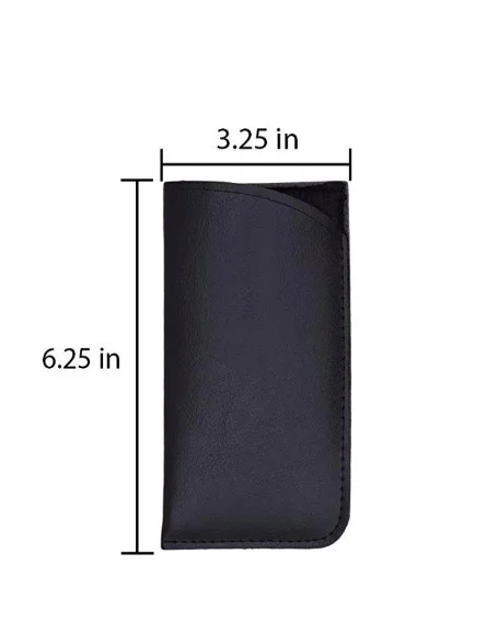 Eyeglass Pouch with Belt Clip, Slip in Case & Reading Glasses Holder- 4pk 2