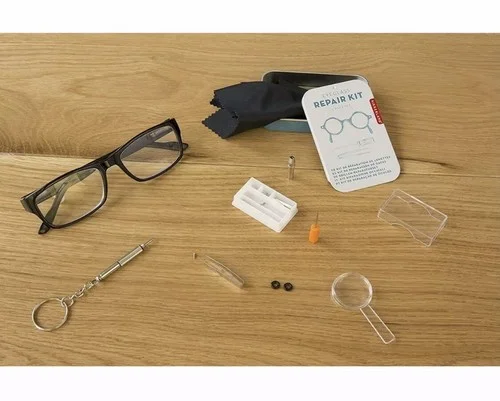 Eyeglass Repair Kit, 16 Pieces Set, Kikkerland, New 3