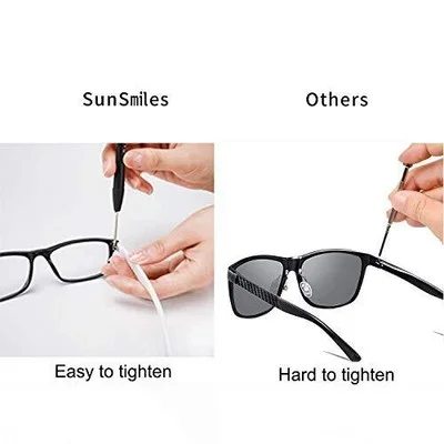 Eyeglass Repair Kit - Anti Slip Nose Pads Glasses Set with Tiny Screws, Nuts, 2