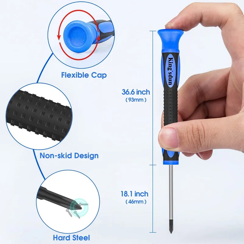Eyeglass Repair Kit - Precision Screwdriver - Easy to Store - 4 x 3.5 inches 2