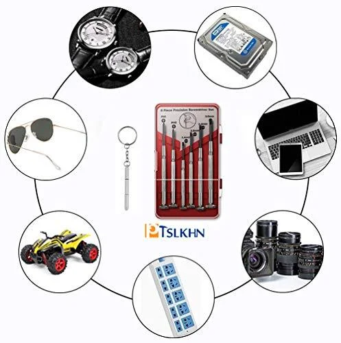 Eyeglass Repair Kit, PTSLKHN Sunglasses Repair Tool Kit with Eyeglass Screws,... 2