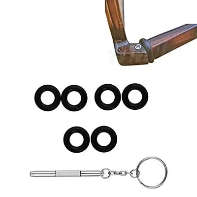 Eyeglass Repair Kits Glasses Grips Hinge Tighteners Silicone Hinge Ring Eyeglass