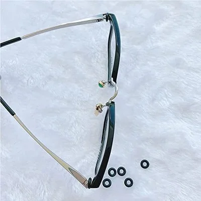 Eyeglass Repair Kits Glasses Grips Hinge Tighteners Silicone Hinge Ring Eyeglass 2