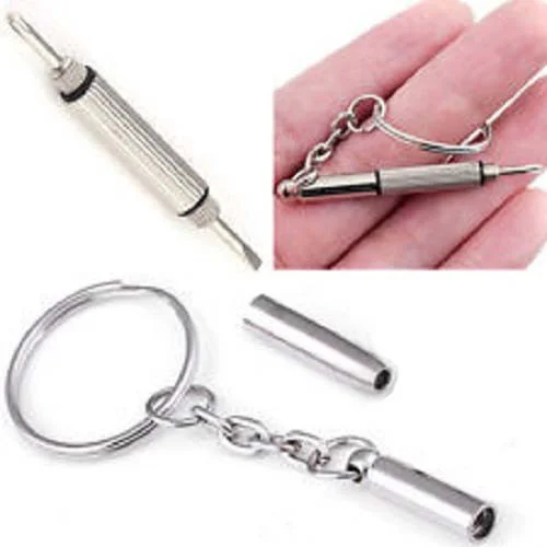 Eyeglass Screwdriver & Socket DELUXE 3 in1 Watch Camera Repair Tool Kit