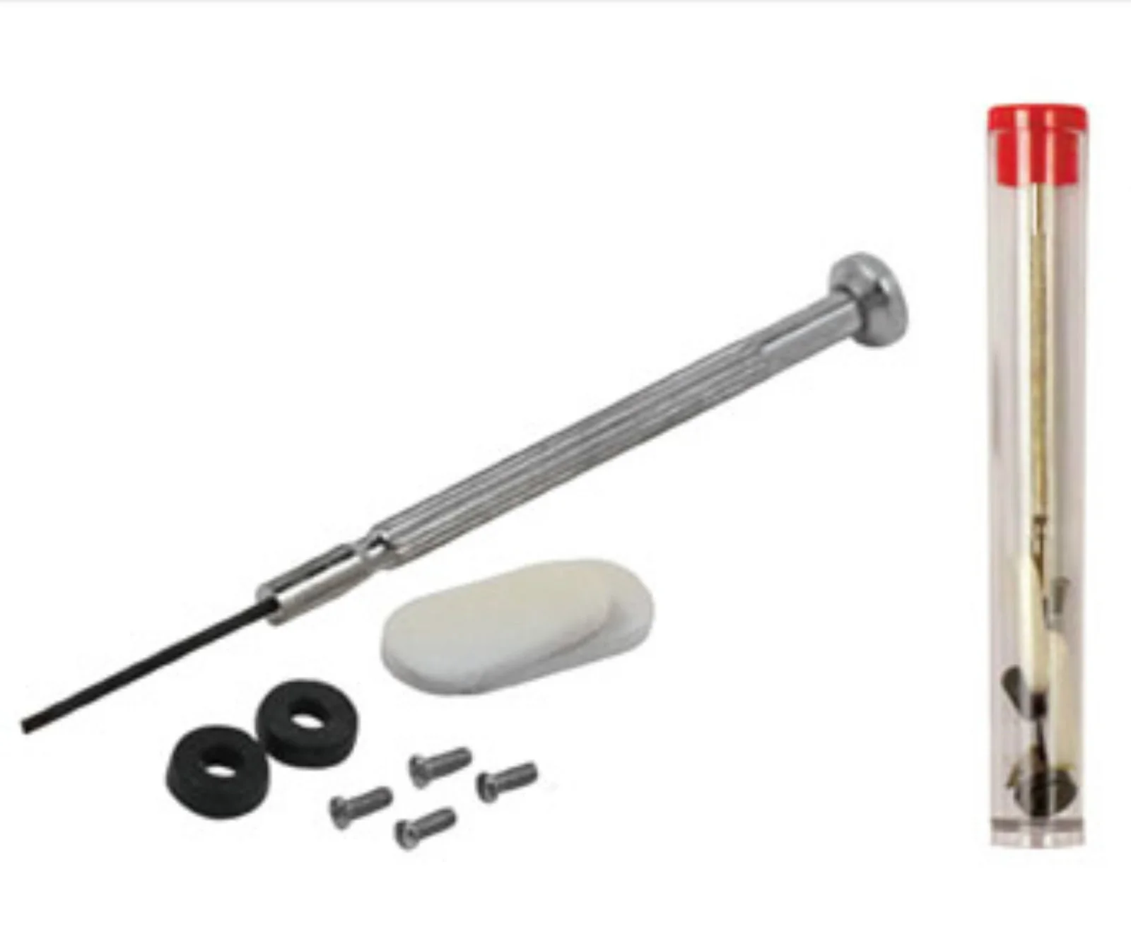 Eyeglass Screws Nut Nose Pads Screwdriver Watch Glasses Optical Repair Tool Kit 3