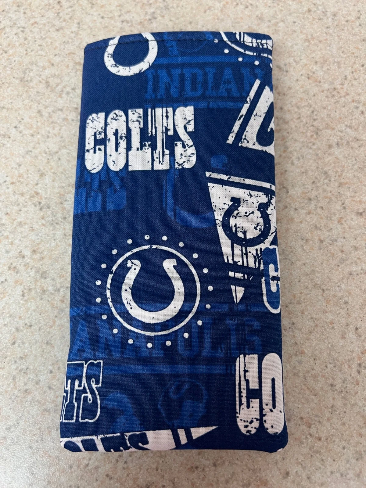 Eyeglass / Sunglass Fabric Case - Indianapolis Colts - For The Shoe - New Design
