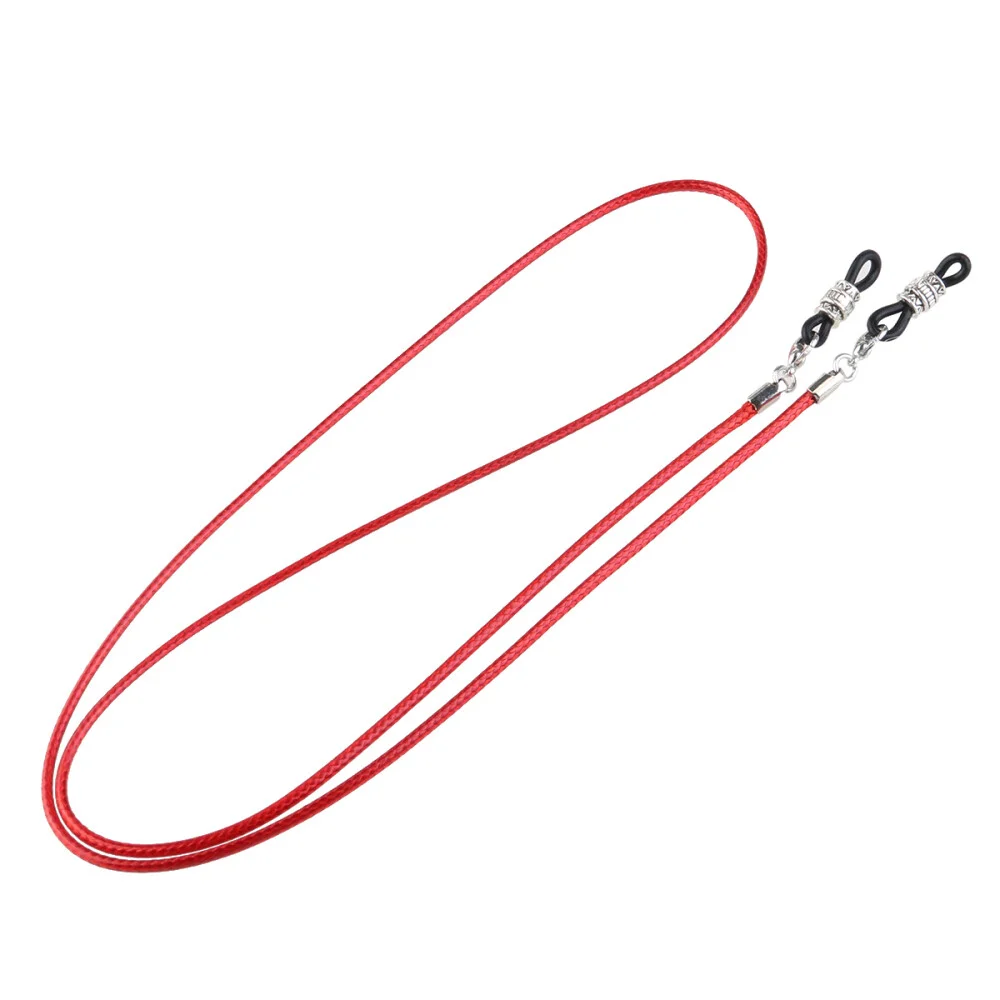 Eyeglass Sunglasses Chain Cord Neck Strap Holder Necklace (Red)