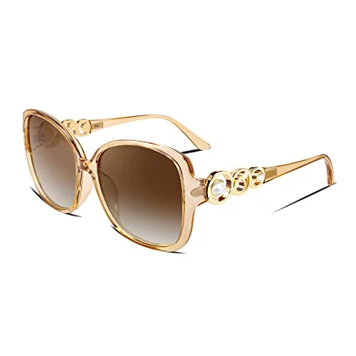 Eyeglass Sunglasses Full Pearl Glasses Gold Chain Holder Eyewear Rope Necklace