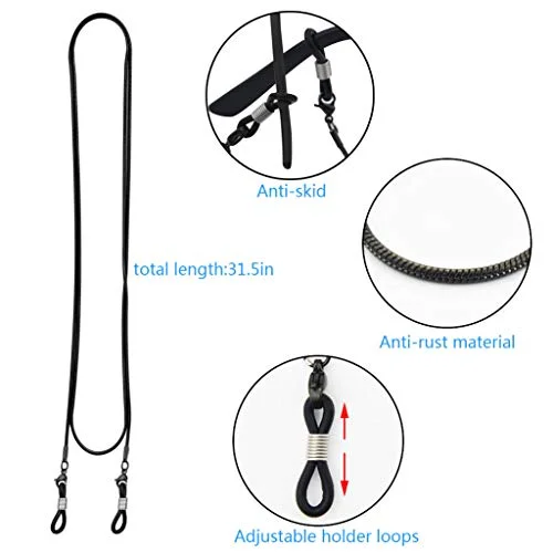 Eyeglass Sunglasses Glasses Chain Holder Eyewear Rope Neck Cord Strap Cross 1223 2
