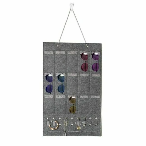 Eyeglass Sunglasses Storage Display Wall Stand Organizer holder for Glasses Gray 3