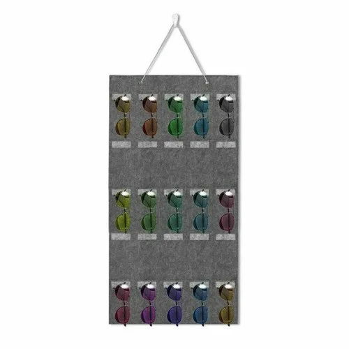 Eyeglass Sunglasses Storage Display Wall Stand Organizer holder for Glasses Gray 4