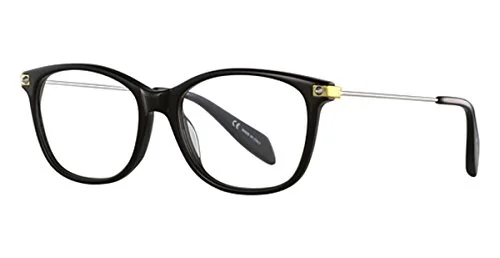 Eyeglasses Alexander McQueen AM 0094 OA- 001 Black/Silver